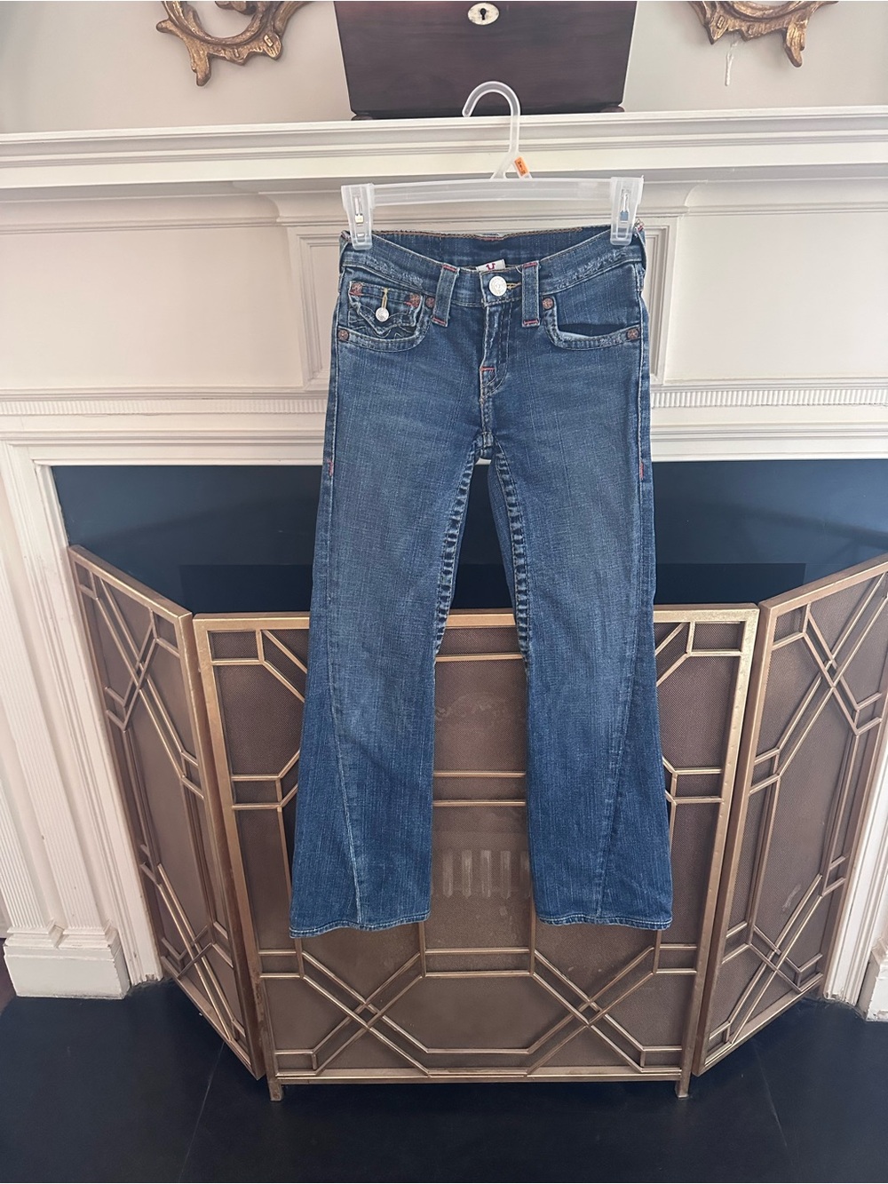 True Religion jeans, girls size 14, length 34.5"